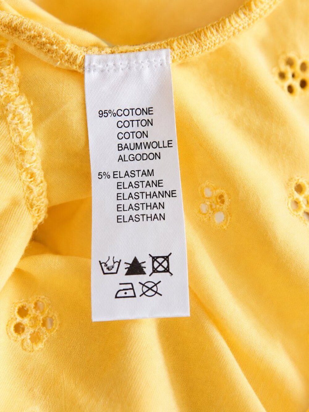 Stunning Verdissima Yellow Halter Tank Top Size 34 - Picture 12 of 13